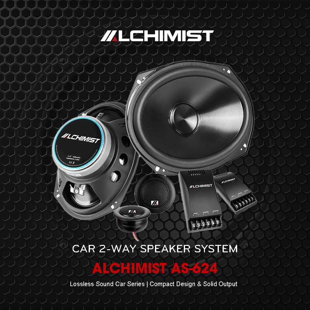 ALCHIMIST AS-624 Speaker ALCHIMIST AS-624 (160mm) two-way component system w/ gap switchable crossover